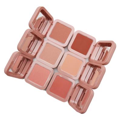 China Simple Waterproof Perfect Professional Individual Blush Hot Color Blush for sale