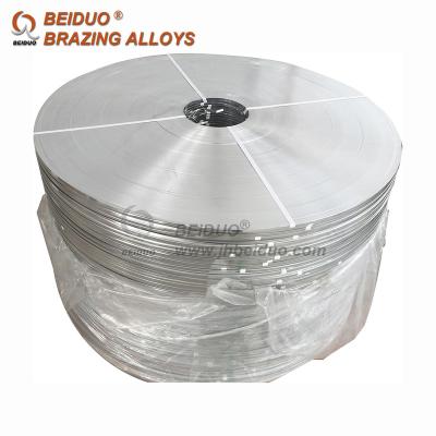 China AlSi12 Aluminum Foil 4047 Aluminum Strips Welding Aluminum Welding Tape For Flux Cored Wire for sale