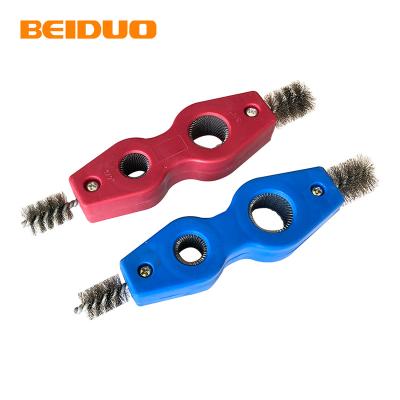 China High Quality Stainless And Plastic Tube Cleaning Brush 4 In 1 Plumbing Brush for sale