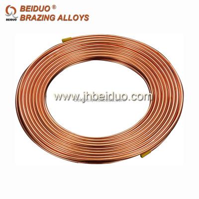 China Air Condition or Chiller Pancake Coils Copper Tube Copper Capillary Tube for sale