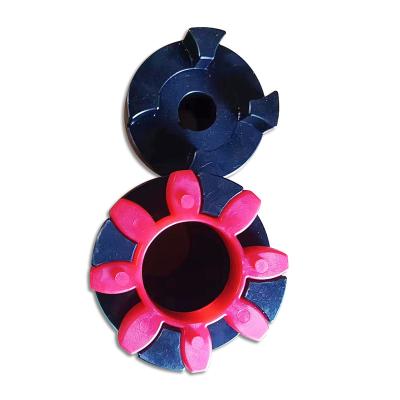 China Wholesale Long Working Life Flexible Elastic Rubber Spider Jaw Shaft Coupling Star Jaw For Machinery for sale