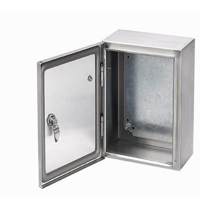 China Stainless Steel Or Custom Industry Enclosure Sheet Metal Fabrication Distribution Box Electrical Enclosure for sale