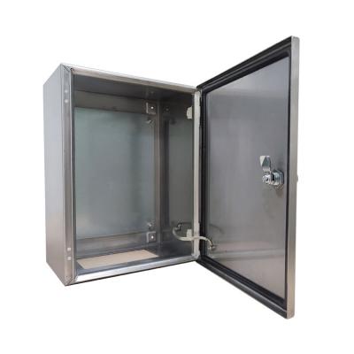 China Stainless Steel Or Custom China Manufacturer Custom Sheet Metal Processing Stainless Steel Electrical Enclosure for sale