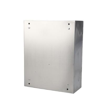 China Stainless Steel Or Custom Custom 304 Stainless Steel Electrical Box Enclosures Sheet Metal Fabrication Service for sale