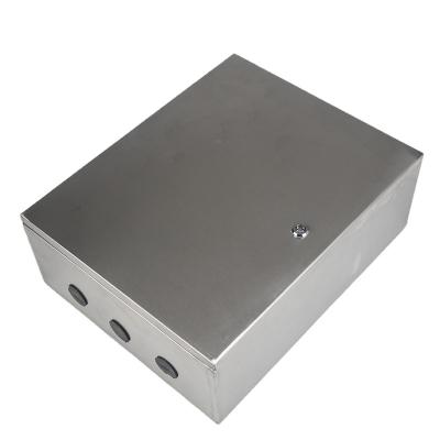 China Stainless Steel Or Custom China Sheet Metal Supplier Stainless Steel Aluminium Metal Electrical Enclosure Box Custom for sale