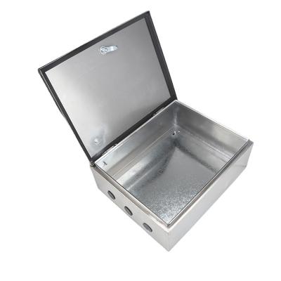 China Stainless Steel Or Custom Custom Stainless Steel Aluminium Electrical Enclosure Box Sheet Metal Fabrication Products for sale