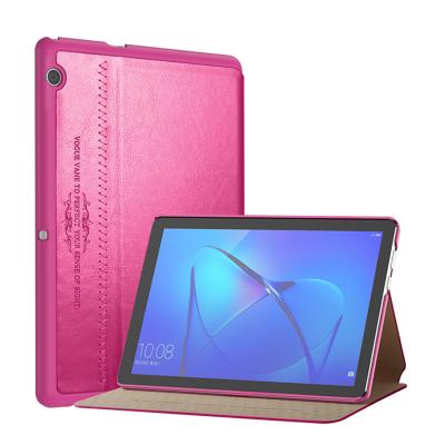 China Perfect Protection KAKU Leather Case Protect Stable Stand Silicone Tablet Cover For Huawei T3 9.6 for sale