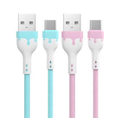 China Phone/Tablet/Power Bank KAKU Band 1.2m Environmental Silicone Micro Type C IOS 3.2A USB Fast Charging Data Cable For iPhone for sale