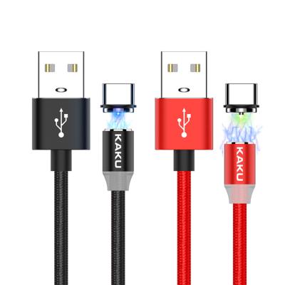 China 360 Degree Usb Cable Micro Rotating Type Free KAKU 360 Degree Phone Accessories Charging Cable Usb IOS C Cable Magnetic Data Charger Available for sale