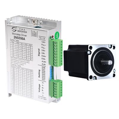 China drip-proof DC and AC support stepper motor with 1.8 degree and 12Nm socket torque open loop motor can work with stepper driver for sale