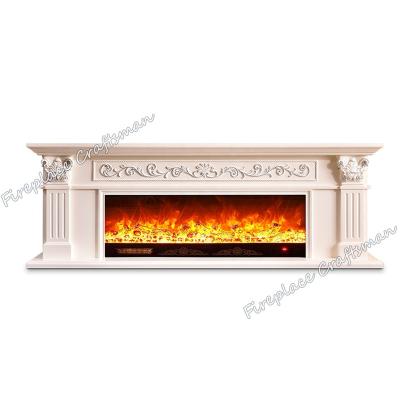 China Durable Freestanding Glass Fireplace Fireplace Item 321S Indoor Luxury for sale