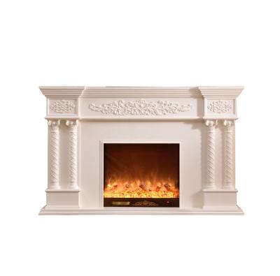 China Adjustable Flame Effect Item 320B Home Fireplace Heater Electric Heater Fireplace Luxury for sale