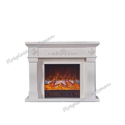 China Item 324SS Durable Electric Freestanding Fireplace Decor Wood Fireplace Cast Iron for sale