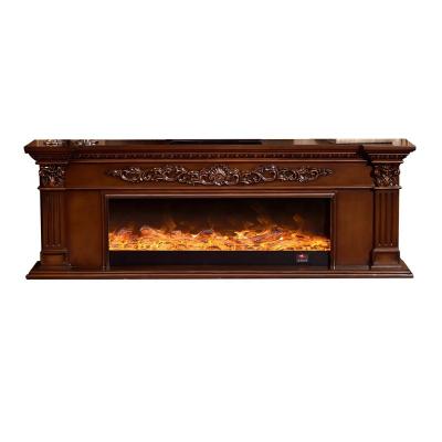 China Item 328S Durable Wooden Electronic Fireplace Fan Fireplace Mantel for sale