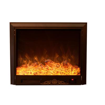 China Five Levels Effect Item A-801-1 Adjustable Electric Fireplace Insert Wood Burning Electric Fireplace Insert for sale