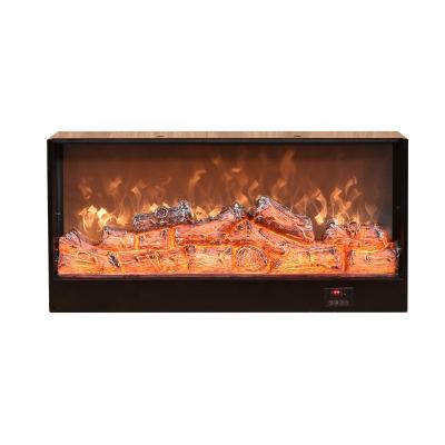 China Classic Modern Style T-304S Decorative Constant Temperature Fireplace Remote Control Portable Material MDF for sale