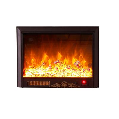 China A-801-1S Series Glass Remote Control Screen Led Light Flame Effect Wind Heater Fireplace Indoor Electric Warm Core for sale