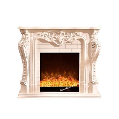 China Wooden Remote Control Indoor Decorative Free Burning Led Electric Fireplace Stove Set 325 F1-A for sale