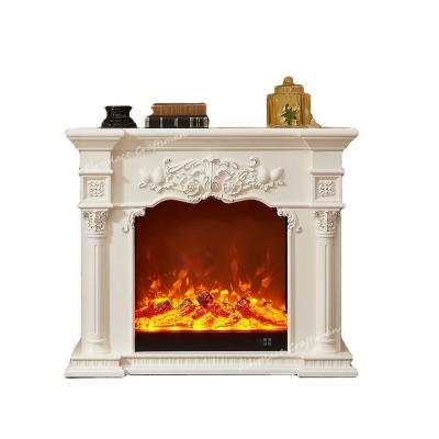 China Modern remote control ventless gas fireplace electric corner surround for sale 318 F1-A for sale