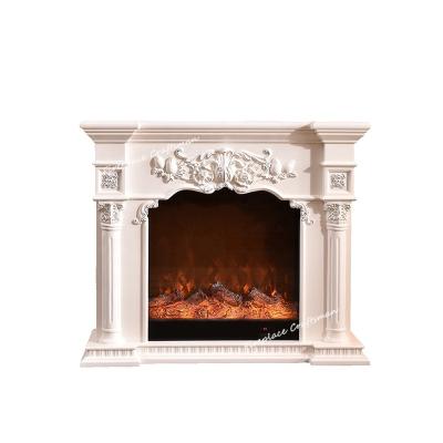 China Modest Artificial Electric Fireplaces Heater Camino 318 Cheap Decoration Console Fireplace Remote Control for sale