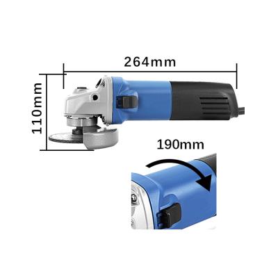 China TACAR TACAR General Motor Grinding and Polishing Portable Industrial Professional High Quality with Wet Dust Cover AAA Angle Grinder Miniature Paddle Switch 100mm for sale