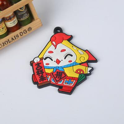 China Sustainable Personalized Rubber No Minimum Clothes Soft Logo Custom 3D PVC Patch for sale