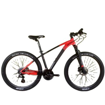 China Aluminum alloy 26 inch MTB bicycle with aluminum alloy frame and folk shock with lock and Shimano 3*8s for sale