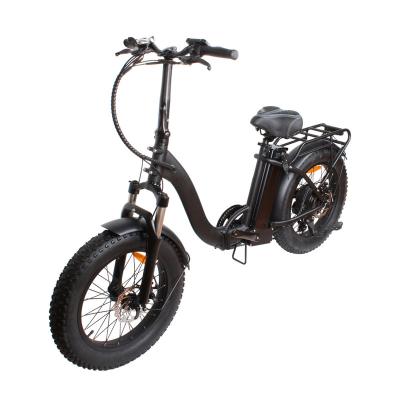 China Foldable Ebike Aluminum Alloy Electric Bike For Adults Fat Tire 20, 500W Motor Up To 50 Miles Range 28mph for sale