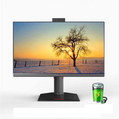 China Build In Camera Aio 27 High End Desktop PC With Camera Inch Gaming PC Core i7 i5 CPU Desktop Gaming Battery All In One Computers for sale