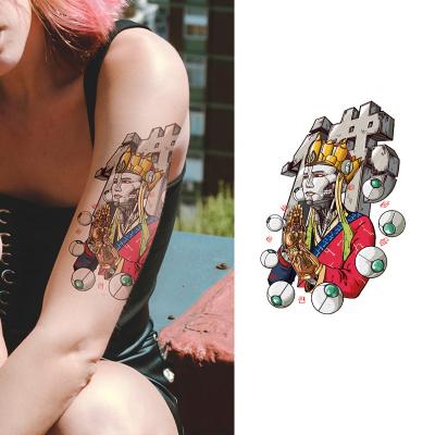 China Fashionable Water Transfer Temporary Temporary Tattoo Sticker Body Tangseng Design Tattoo Lasting Printing Herbal Sticker for sale