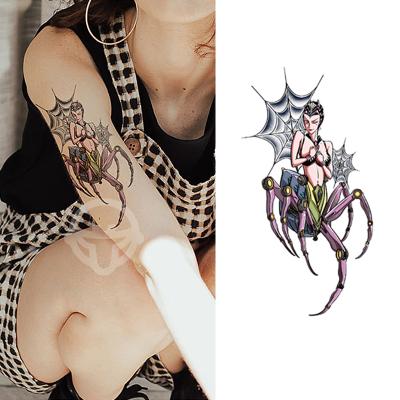 China Permanent Water Body Tattoo Stickers Printing Pixie Spider Henna Henna Tattoo Stickers Hand Temporary Realistic Temporary Full Transfer Hand for sale