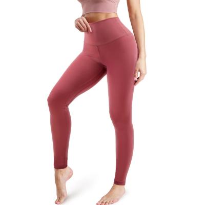 China Breathable Ladies Stretch Sweat Tights Jogging Yoga Gaiters Fitness Women Nylon Seamless Yoga Pants for sale