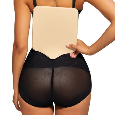 China Women Antibacterial Abdominal Board Compression Post Surgery Lipo Foam Back Support Invisible Back Panel for sale