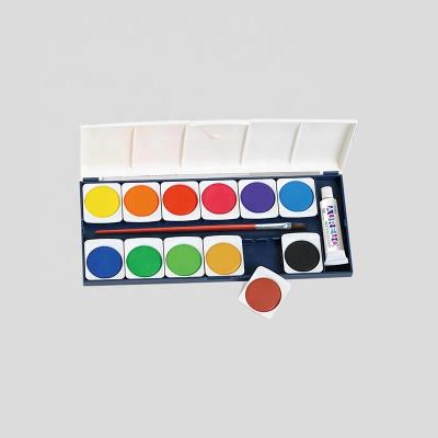 China AUREUO 12 Colors 30X4mm Studio Grade Eco-Friendly Custom Watercolor Pads Multicolor Set 30X4mm for sale