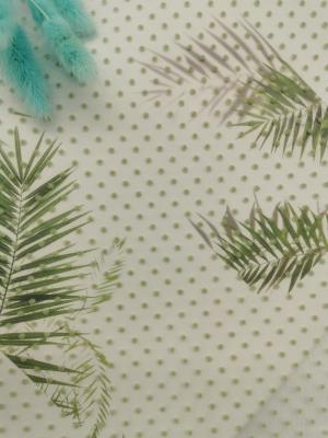 Cina Polka affollata verde Dot Mesh Fabric di scintillio di Tulle in vendita