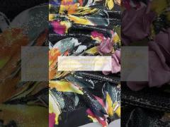 3D Floral Sequin Embroidery Fabric Luxary Party Luxary Style Sequin Embroidered Fabric