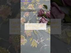 Embroiderey Lace Fabric Beaded Sequin Floral Elegant And Breathe Luxury Occasion Fabric