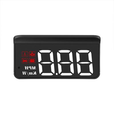 China Mini 2021 Water Temperature OBD 2 OBD II Car HUD Display M3 Tachometer Head Up Display for sale