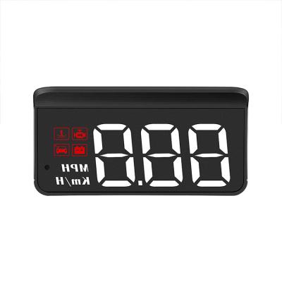 China 2021 popular small car hud water temperature 2021 car hud head up display obd2 M3 speedometer head up display for OBD2 port cars for sale