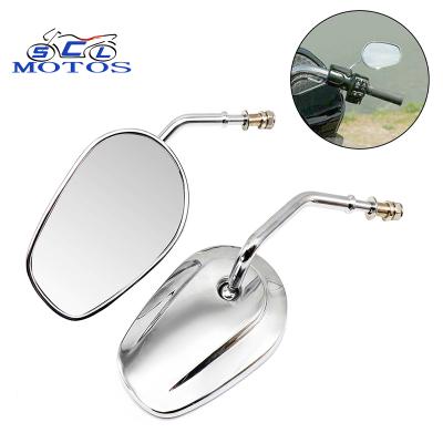 China Show Racing Universal Moto Rearview Mirror Motorcycle Handlebar End Mirror Kart Rearview Side Mirror for sale