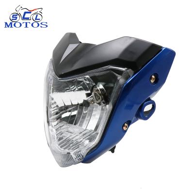 China ABS Plastic Motorcycle FZ16 Front Headlight Headlamp Assembly Head Light Lamp Bracket for sale