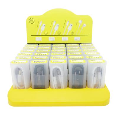 China MP3/MP4 Player Wholesaler Distributor Prefer Mini Plastic Box Display Packing Micro Ignition Type 1M PVC Fast Data Cable 2A Filling Set Fast Data Cable for sale