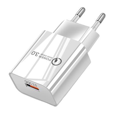 China Mobile Phone CE FCC Certificated kc market QC 3.0 USB A Fast Charging Charger For Sale Supplier for sale