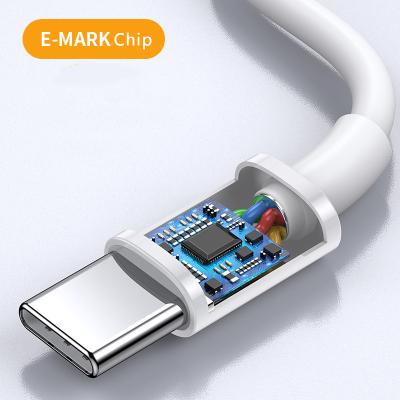 China Compatible With Type C Connect Hot Sell Bulk USB Cable E-Brand 5A Super Fast Charging Super Fast Charging Strip Cable Supplier for sale