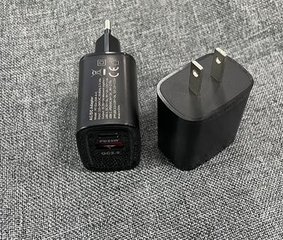 China Factory New 20W PD DUAL Charger ACCESS 20W PD QC3.0 Wall Charger Fast Eu Direct Selling Private Quality Us Plug for sale