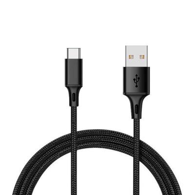 China Mobile Phone Quality Goods Braided USB Type C Fast Charger Cable For Samsung Tangle Free Charging Data Cable for sale