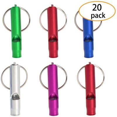 China Aluminum Outdoor Camping Mountaineering Hiking Whistles With Emergency Key Chain Whistles For Hunting Camping Hiking Sports for sale