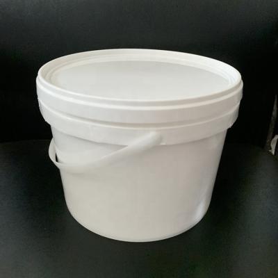 China milk 1 L white round cheap plastic barrel / plastic pail with handle for sale