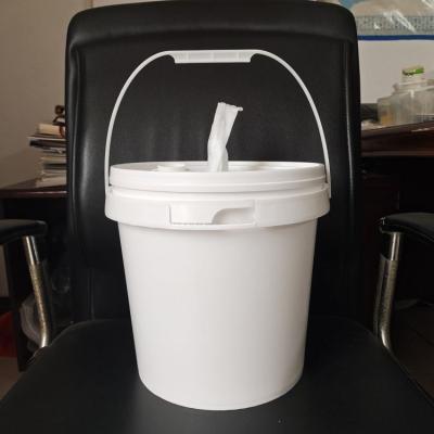 China Food Grade 10 Liter Customize Plastic Bucket Household With Handle With Cap And Handle for sale