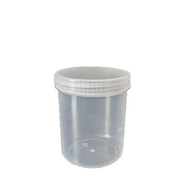 China New Design 350ml Small Plastic Storage Container PP Barrels For Storage for sale